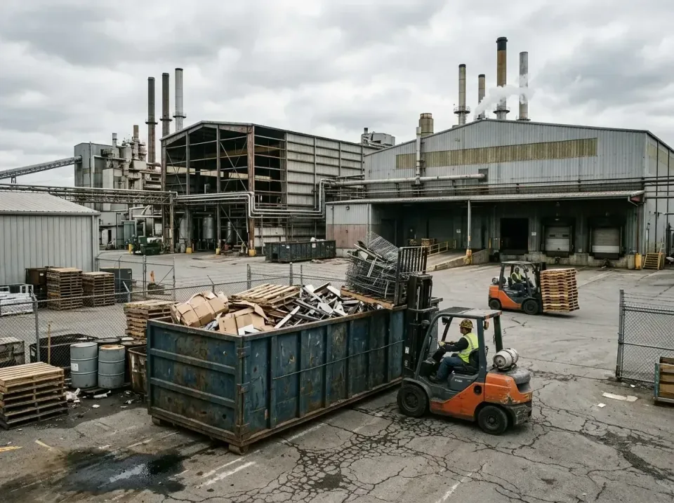industrial-factory-scrap-conta-003 — frequently asked questions, Cheap Roll-off Dumpster Rentals in Carpentersville, IL